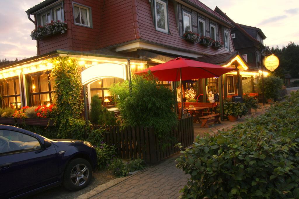 Hotel Brockenstuebchen Schierke Exterior foto